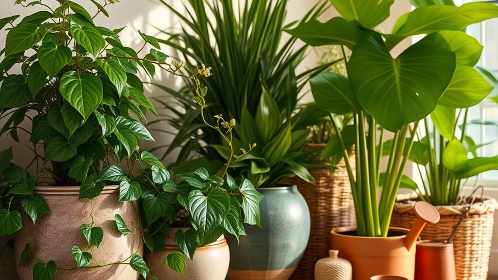 proper plant care routines