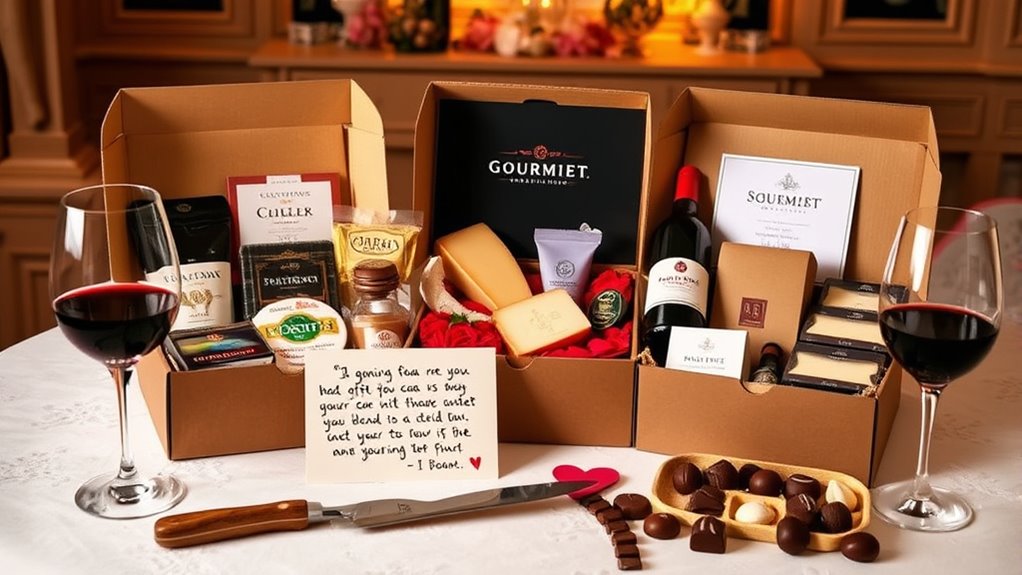 shared gourmet tasting experiences