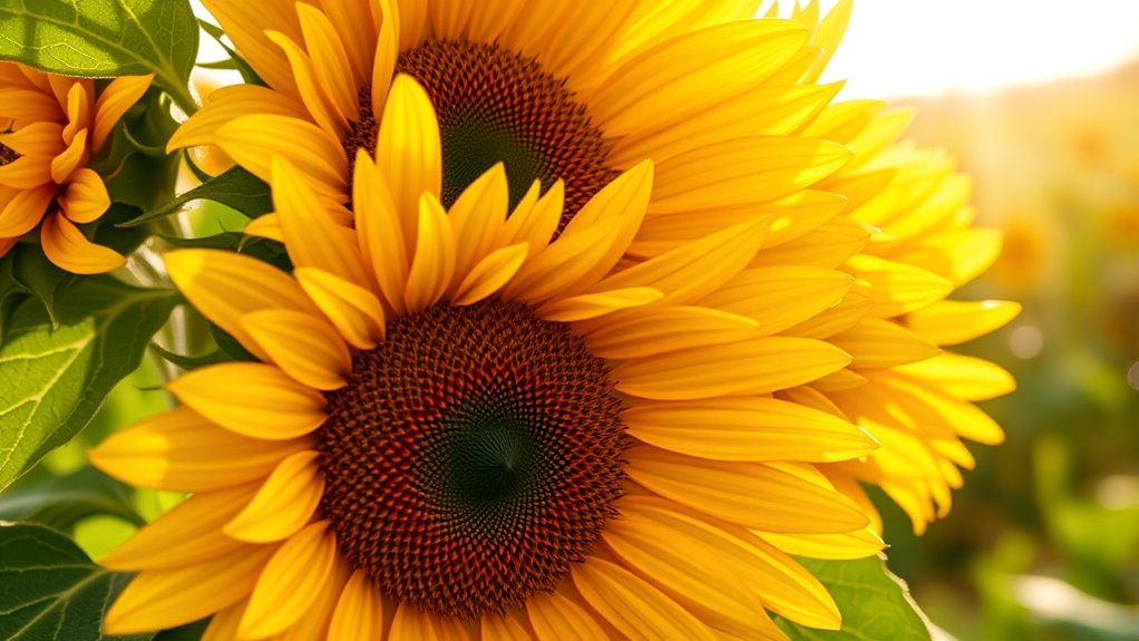 sunflowers symbolize happiness loyalty positivity