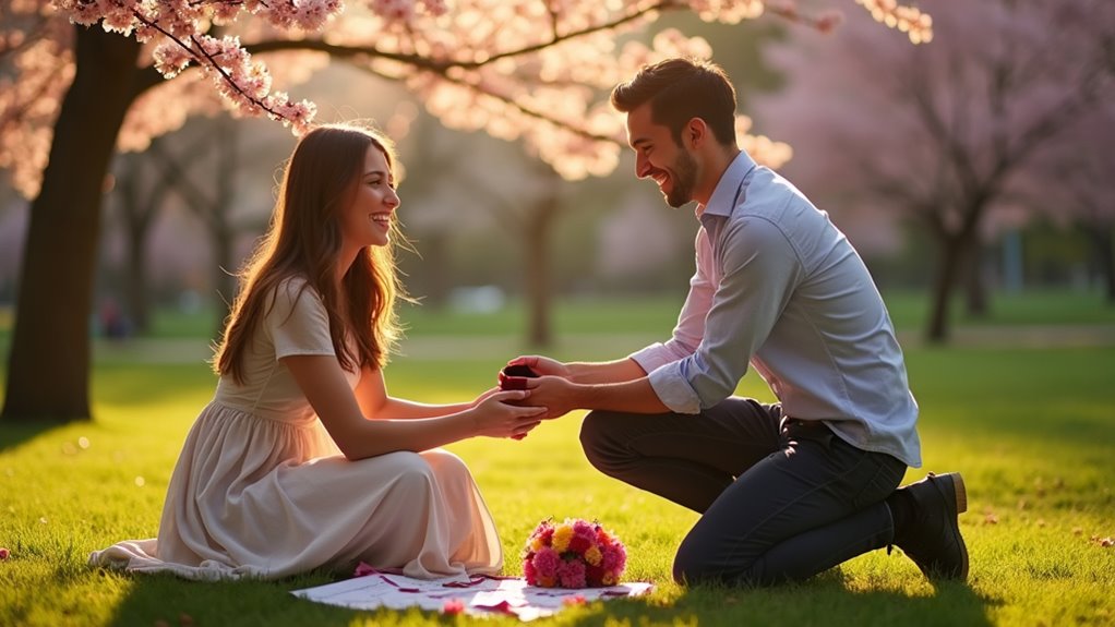 surprise scavenger hunt proposal