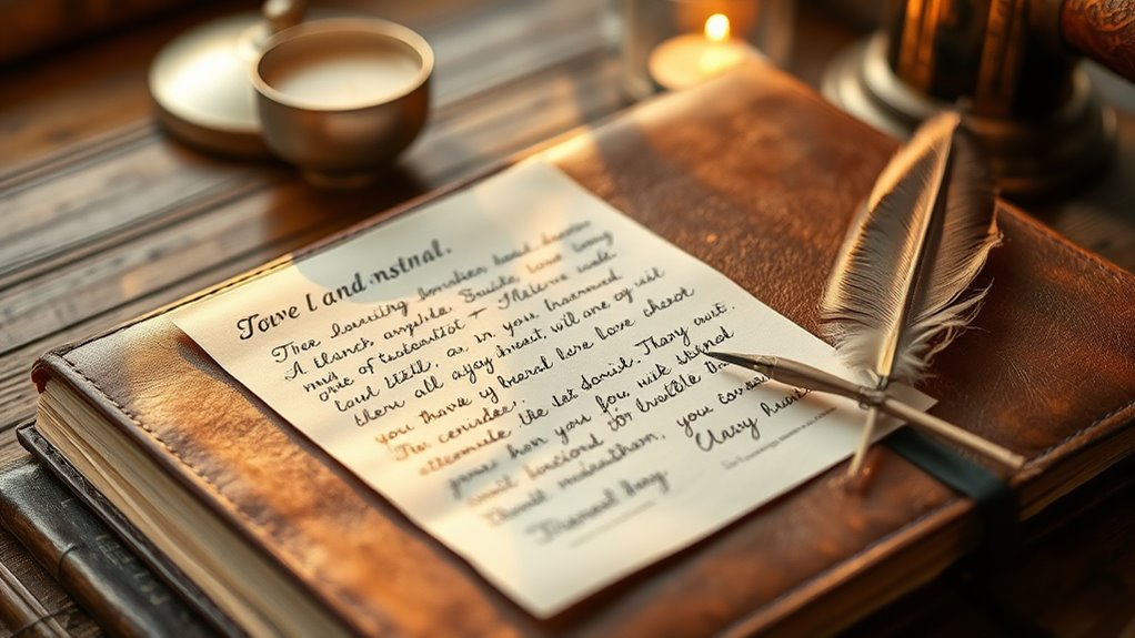 thoughtful handwritten letter effort