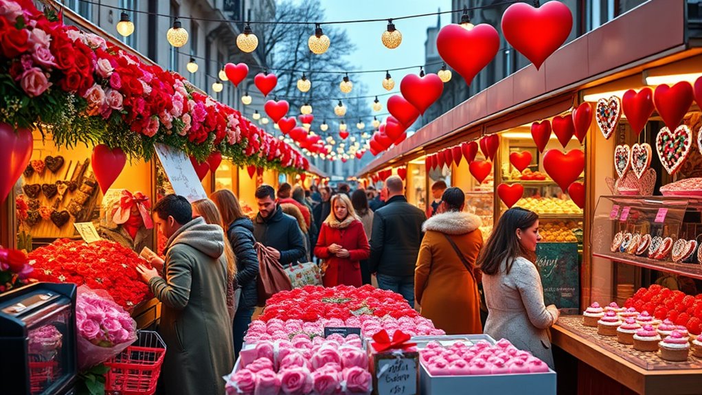 valentine s boosts local sales