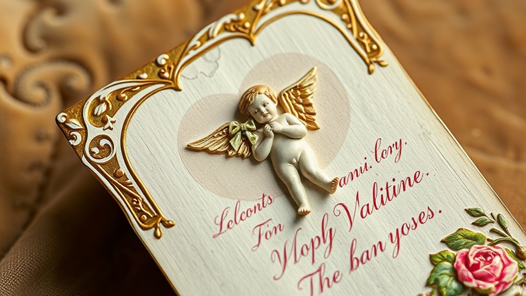 victorian love card symbolism