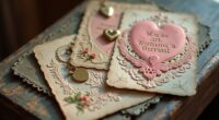 victorian valentine card symbols