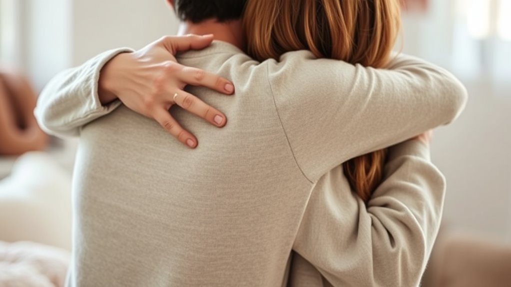 celebrate affectionate embraces together