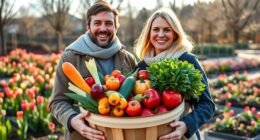 couples volunteering on valentine s