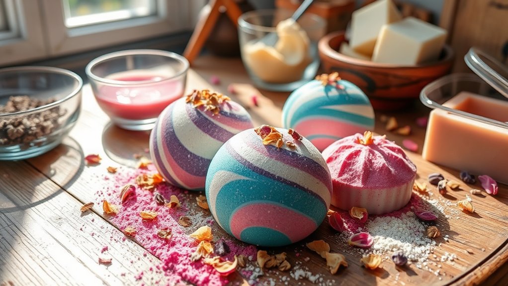 create personalized bath products