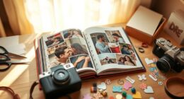 creating a personalized relationship scrapbook
