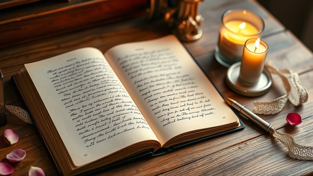 express genuine romantic emotions