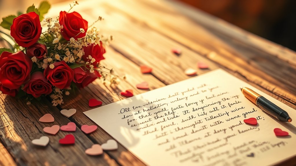 expressing love on valentine s