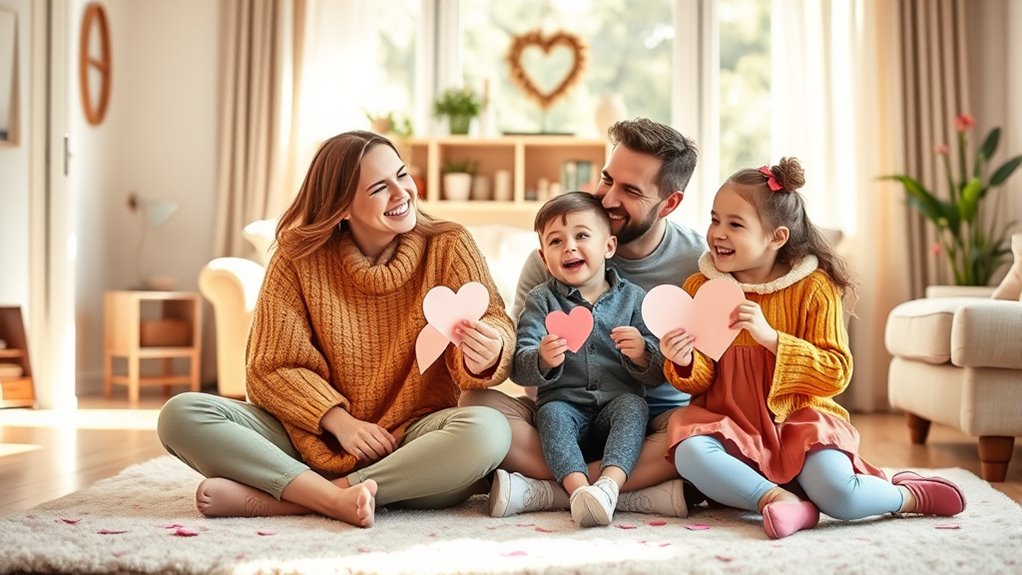 family love celebrations together