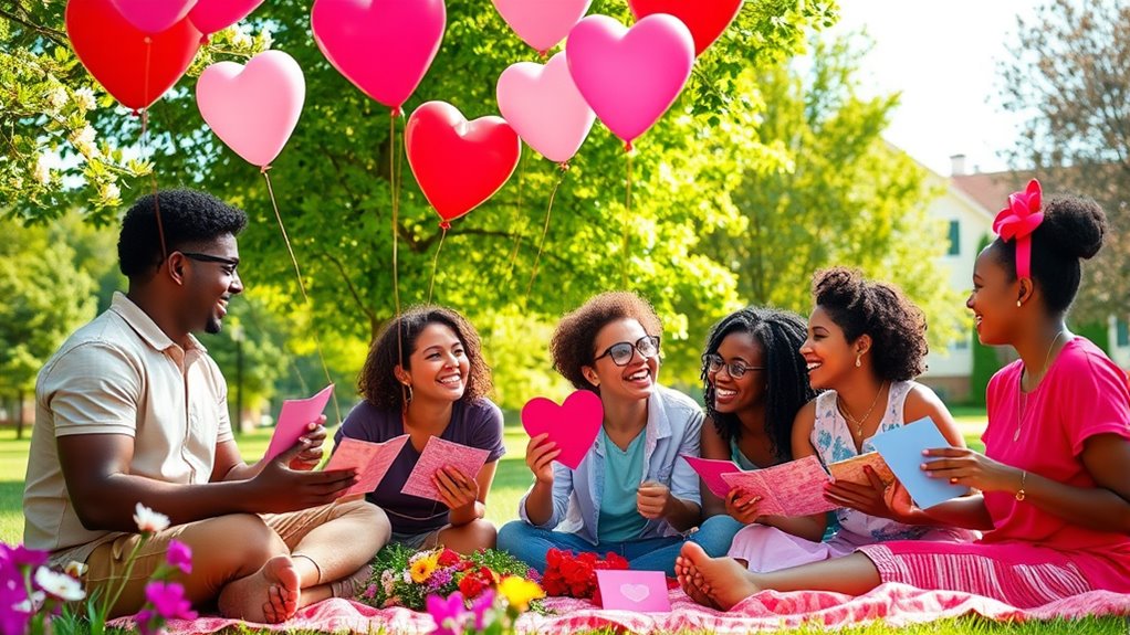 friendship celebrated during valentine