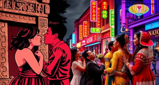 global history of kissing