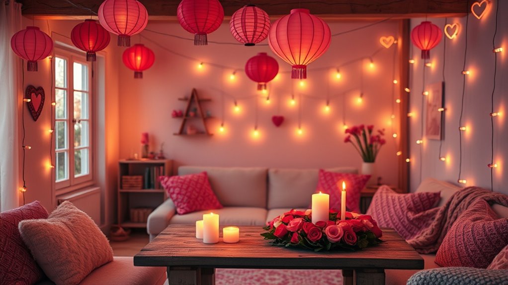 homemade romantic valentine s decor