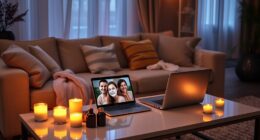 online spa night preparation