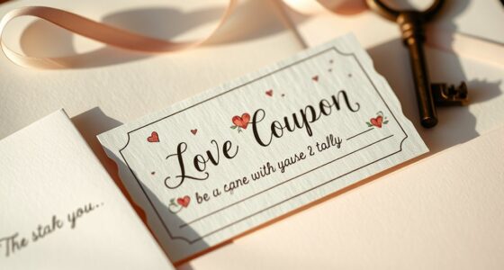 personalized love coupon ideas