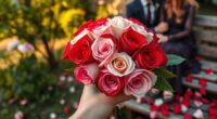 selecting roses for romantic gestures