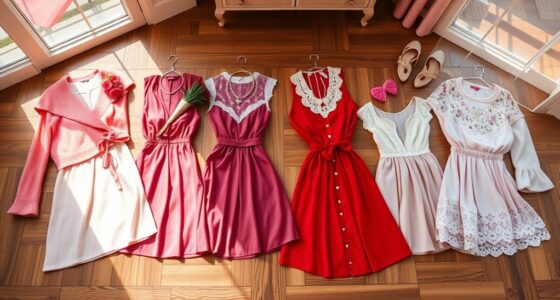 valentine week color themes