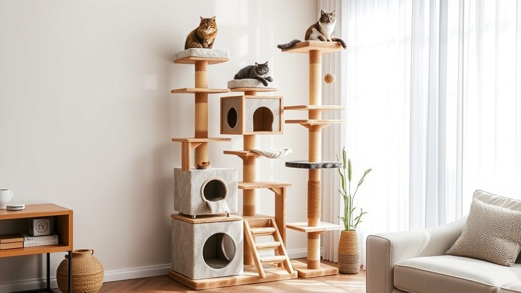 cat tree safe functional durable