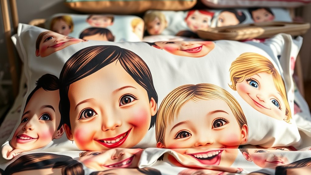 choose vibrant durable custom pillowcases