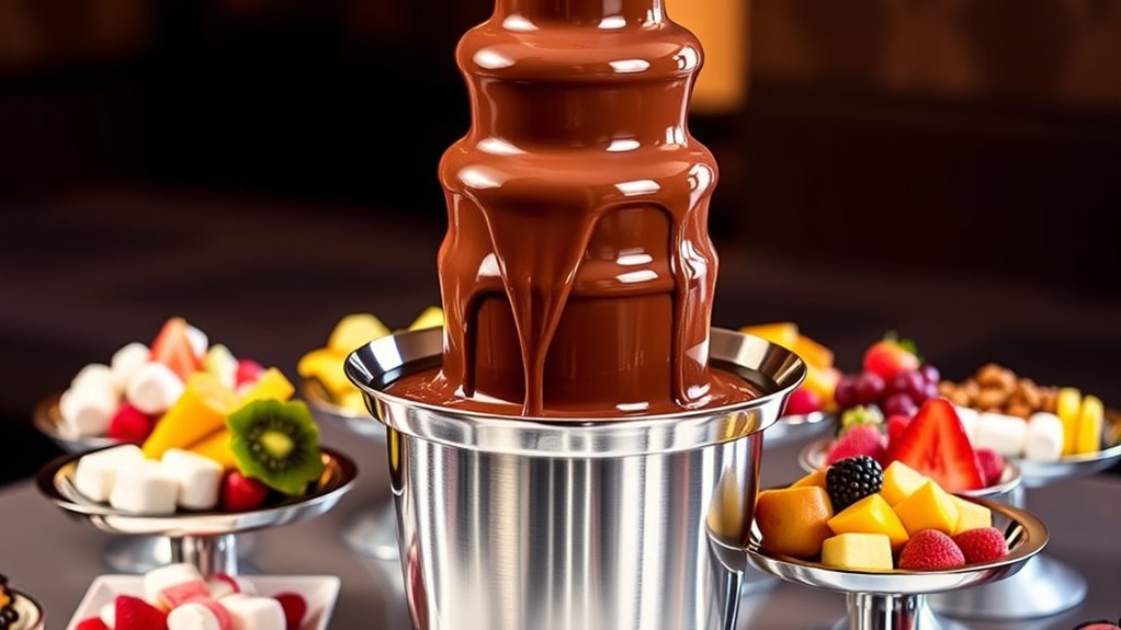 choosing the right chocolate fountain