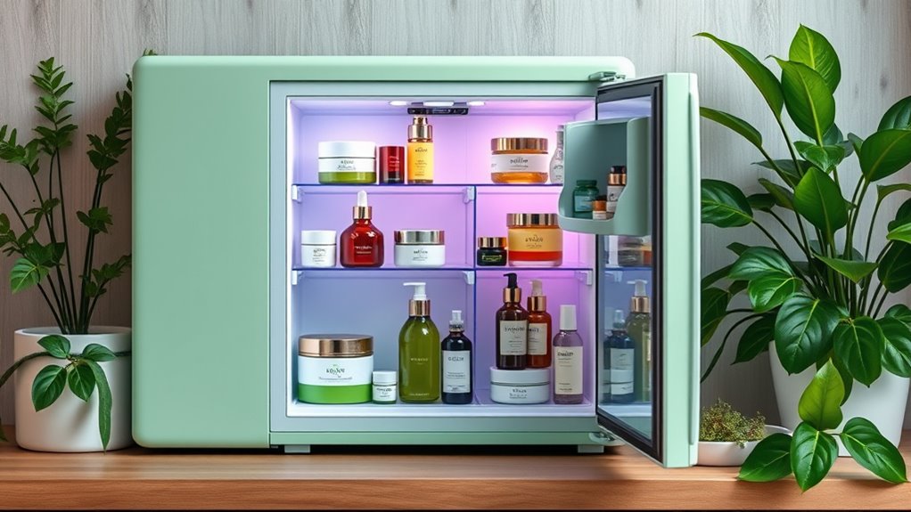 eco friendly skincare fridge considerations