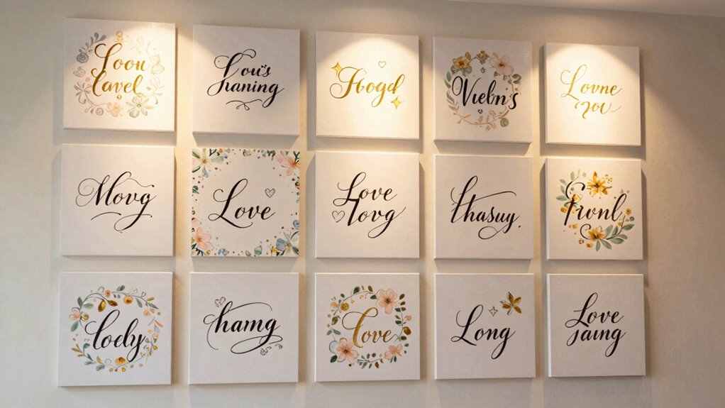 love quote wall art