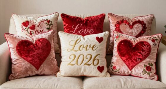 love themed pillow covers