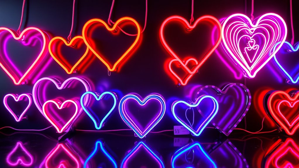 neon sign size style