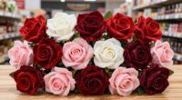 top 15 fake rose bouquets
