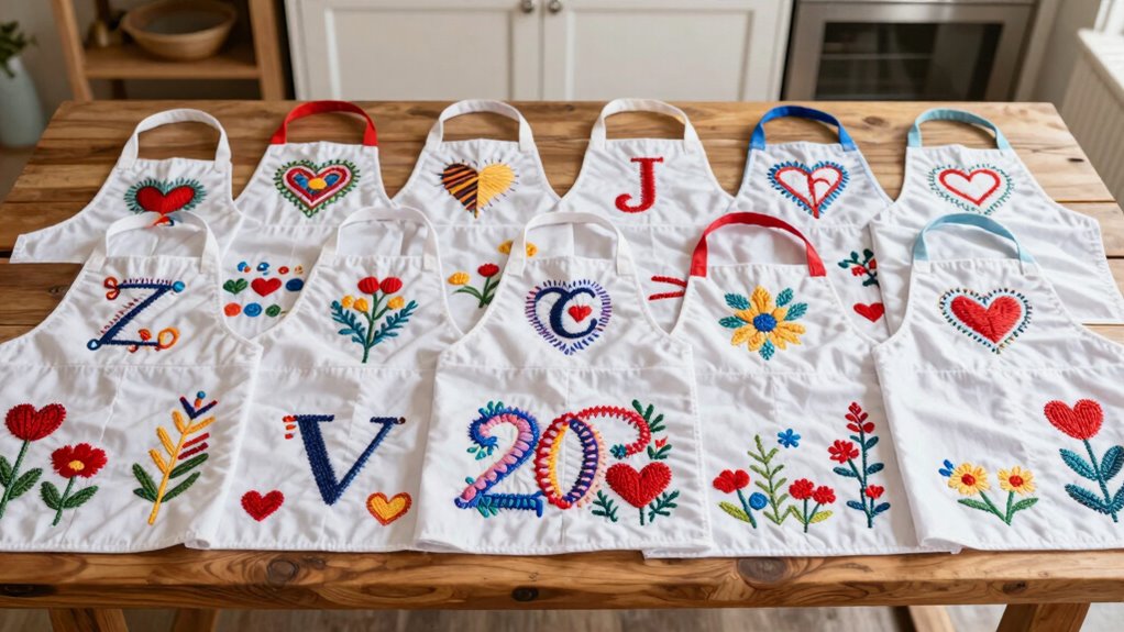 top couple aprons gifts