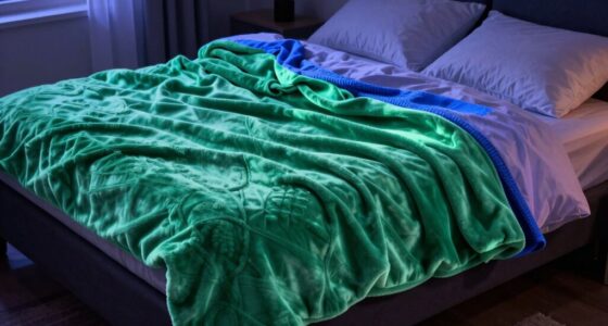 top glow in dark blankets
