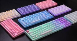 top pastel gaming keyboard gifts