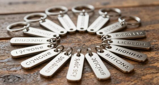 top personalized location keychains