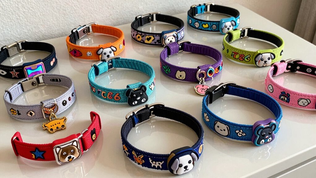 top pet collar themes