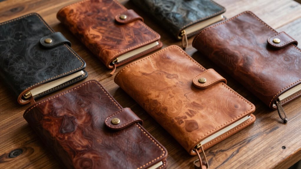 top upcycled leather journal gifts