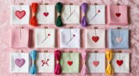 valentine embroidery starter kits