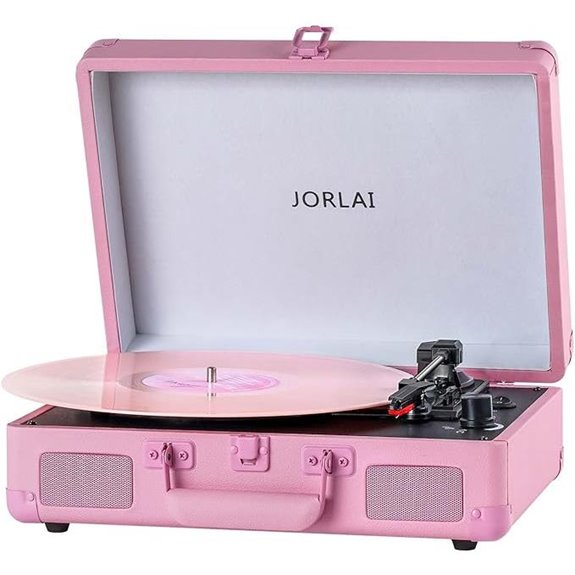 wireless bluetooth record player