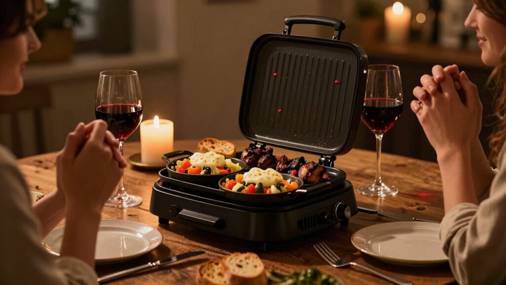 cozy customizable raclette experience