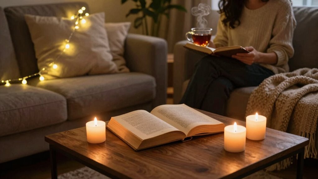 create cozy reading sanctuary