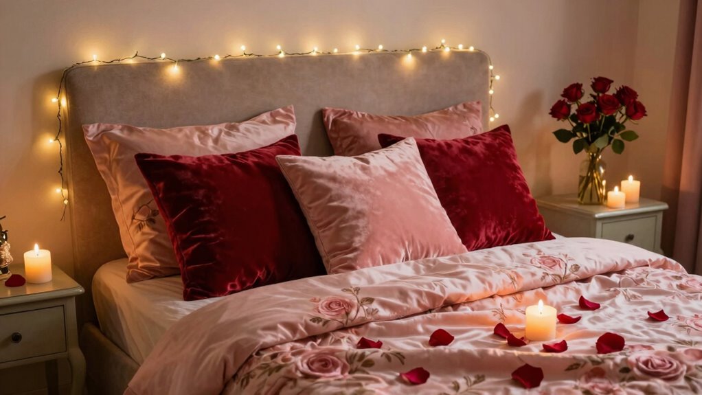 create cozy romantic ambiance
