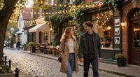 create nostalgic romantic outing