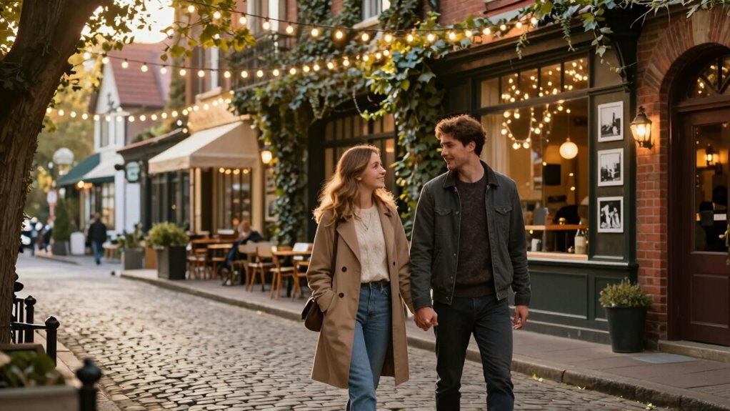 create nostalgic romantic outing