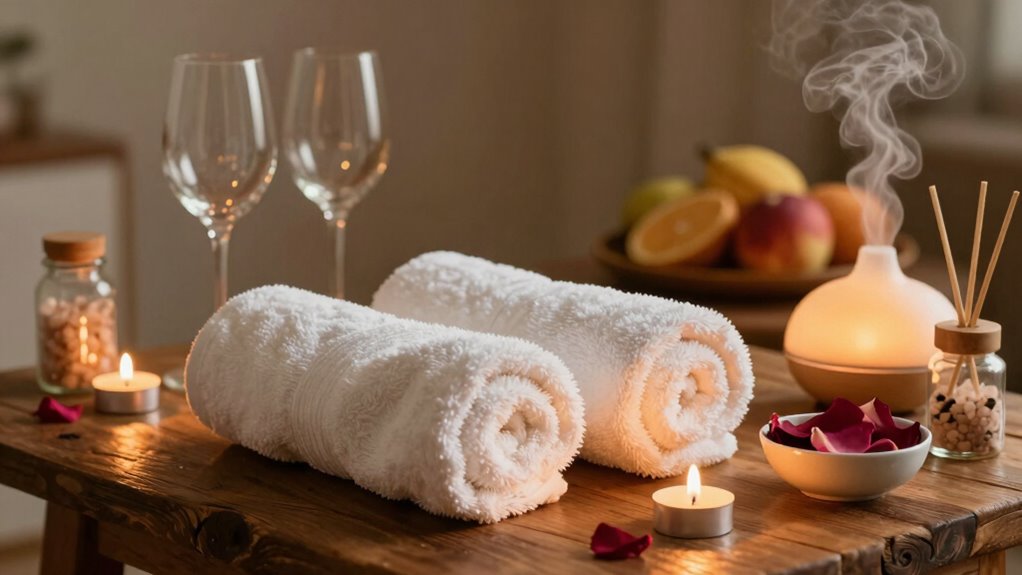 create relaxing home spa