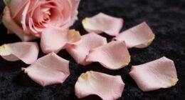 elegant faux rose arrangement