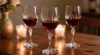 elegant glassware elevates dinners
