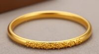 elegant gold bangle designs