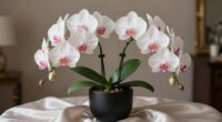 elegant orchid gift presentation