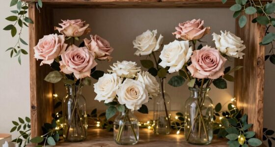 elegant preserved flower arrangements