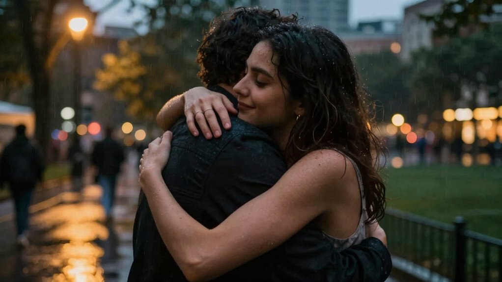 embrace trust emotional connection